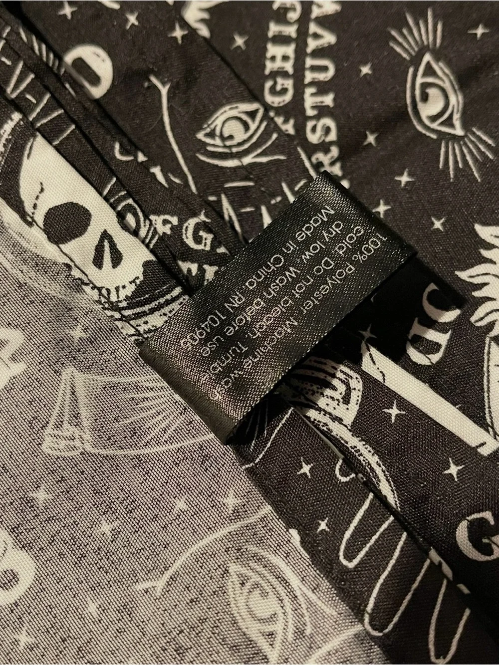 CYNTHIA ROWLEY HALLOWEEN QUIJA SPIRIT BOARD HALLOWEEN BED SHEET SET KING SIZE